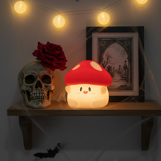 Shroomi - Freundliche LED Pilz-Lampe für den Herbst, süß & weich
