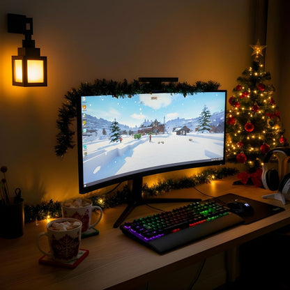 CozyCraft - 3D gedruckte LED Lampe, Hänge-Laterne für Gaming Vibes