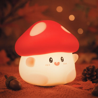 Shroomi - Freundliche LED Pilz-Lampe für den Herbst, süß & weich