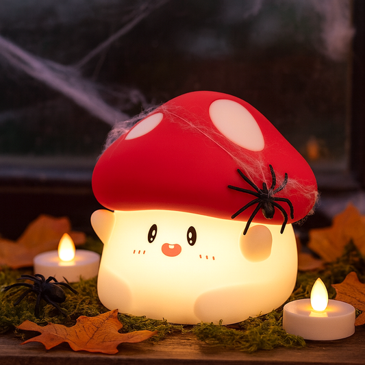 Shroomi - Freundliche LED Pilz-Lampe für den Herbst, süß & weich