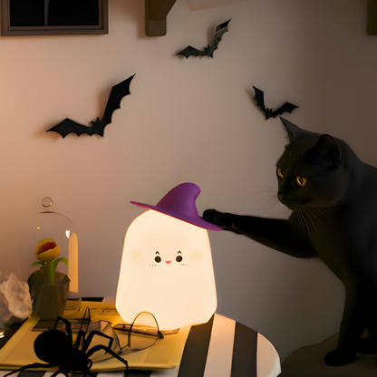 Lightmare - Geist LED Lampe, Herbstliche Halterung & Deko