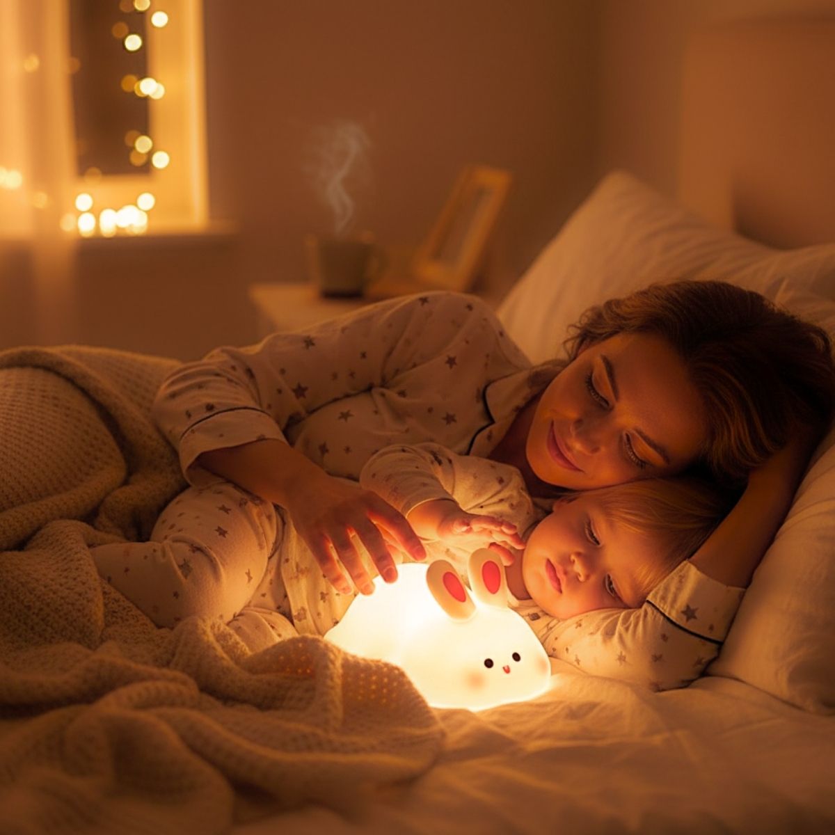 Dreamhopper - Süßes Hasen Nachtlicht LED, Einschlafhilfe