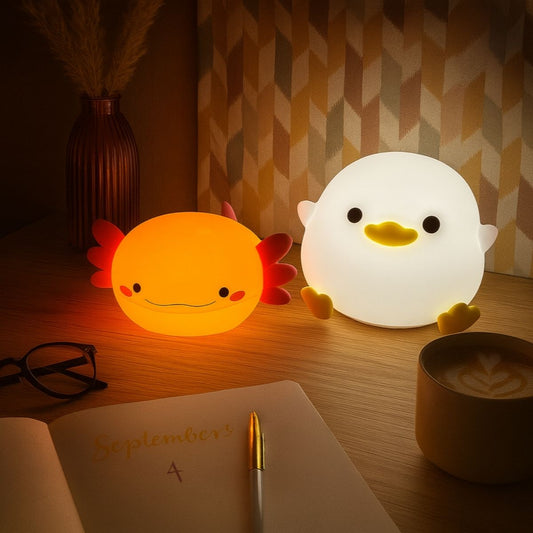Loomilotl - Stimmungslicht zur Entspannung, Lampe mit Kawaii-Faktor