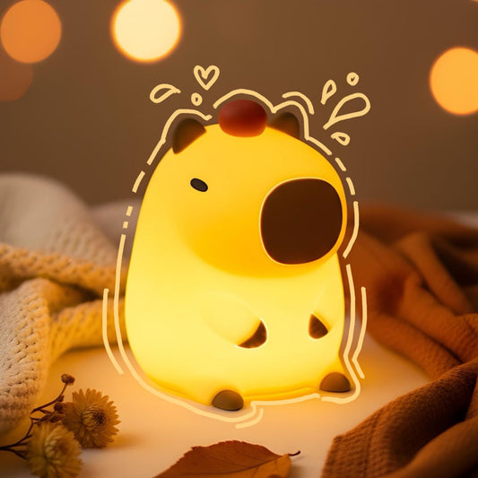 Glowpybara - Warmes LED Stimmungslicht mit Capybara-Design