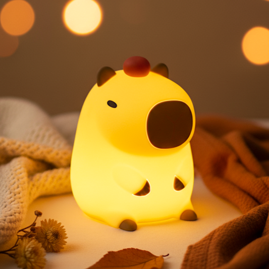 Glowpybara - Warmes LED Stimmungslicht mit Capybara-Design