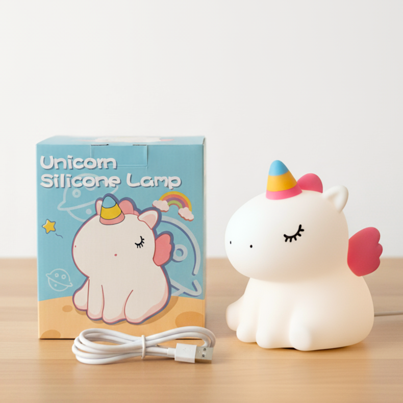 Fairycorn - Einhorn Nachtlicht LED, Geschenkidee für Mädchen