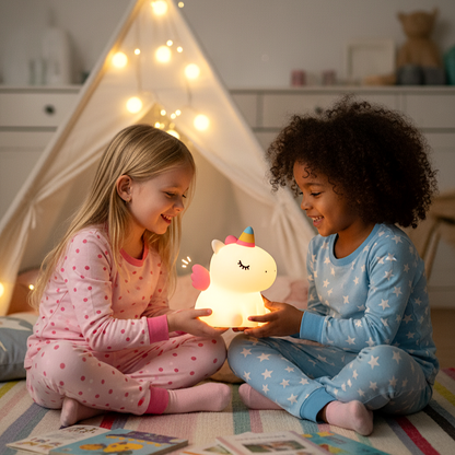 Fairycorn - Einhorn Nachtlicht LED, Geschenkidee für Mädchen