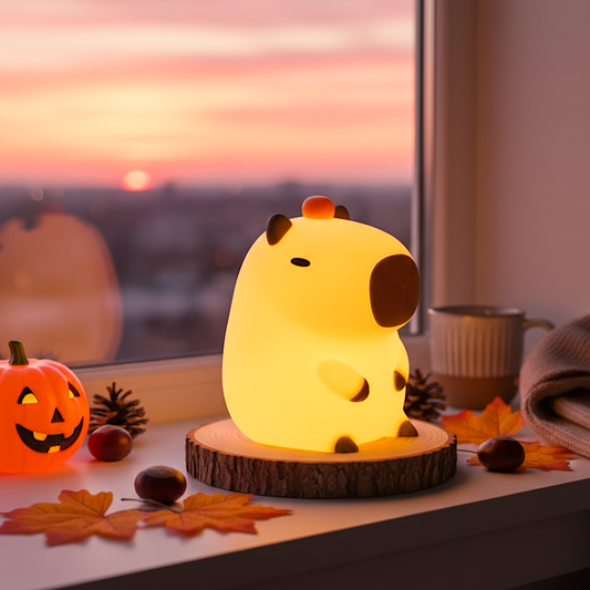 Glowpybara - Warmes LED Stimmungslicht mit Capybara-Design