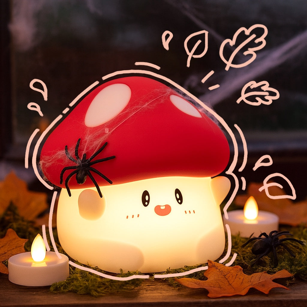 Shroomi - Freundliche LED Pilz-Lampe für den Herbst, süß & weich