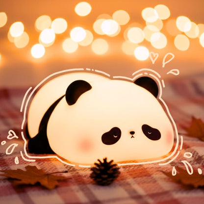 Pandazzle - Kinderfreundliches LED Nachtlicht aus weichem Silikon