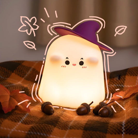 Lightmare - Geist LED Lampe, Herbstliche Halterung & Deko